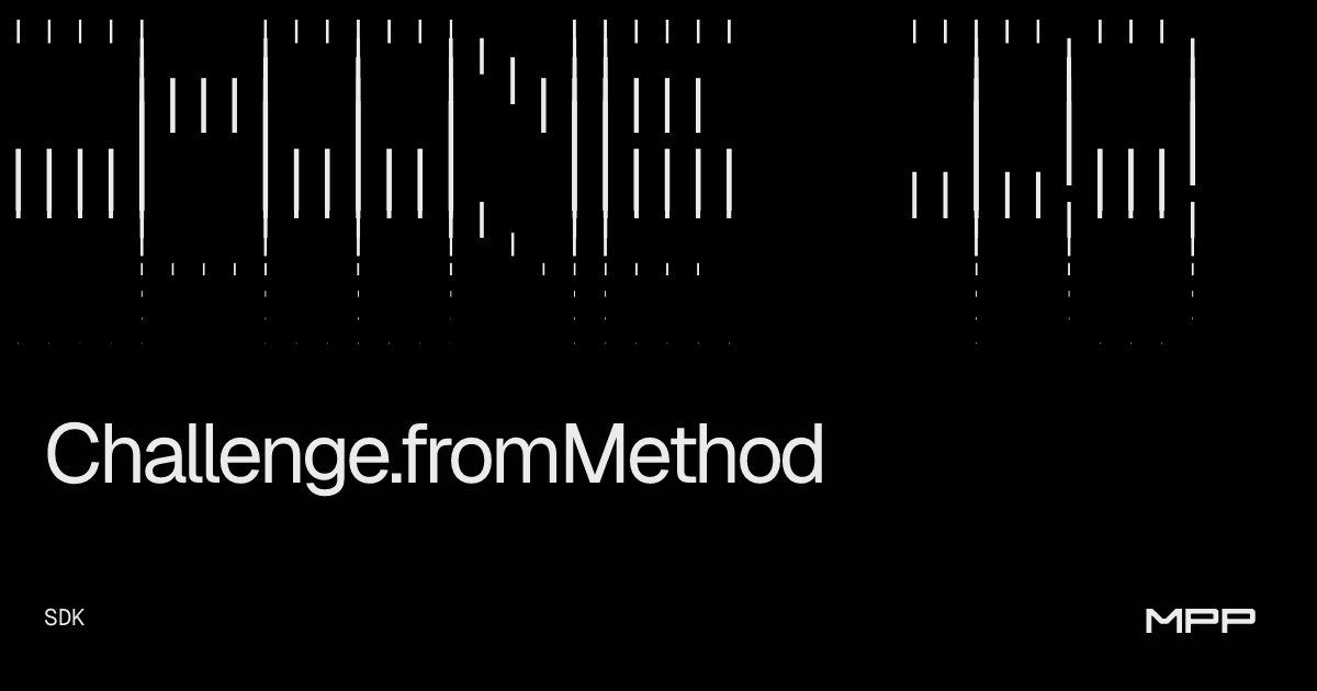 Challenge.fromMethod | MPP
